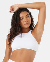 Rib Roxy Love High Neck Bra Bikini Top