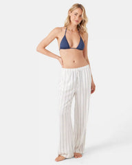 After Surf Stripe Coverup Tulip Pant