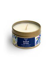 Deep Dive Palm Tin Candle