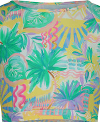 Girls' Palm Sun Crop Rashguard Swim Set
