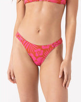 Sun Chasers Lattice Scoop Moderate Bikini Bottom