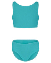 Girls' Crinkle Texture Bikini Set