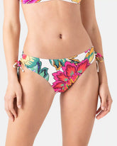 Beach Blossom Lace Side Full Bikini Bottom