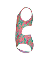 Girls' Coastal Breeze One Piece Swimsuit