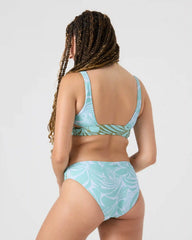 Sea Bloom Cut Out Bralette Bikini Top