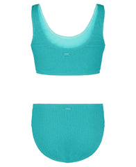 Girls' Crinkle Texture Bikini Set