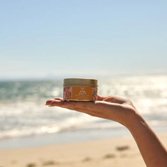 Sun Drift Palm Tin Candle
