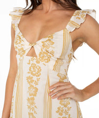 Tropical Tulip Mini Dress