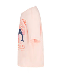Little Girls' Ocean Life Oversized Tee