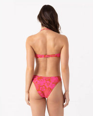 Sun Chasers Lattice Bandeau Bikini Top