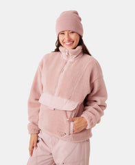Rita Half Zip Sherpa Anorak