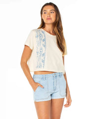 Sealife Border Cropped Boxy Tee
