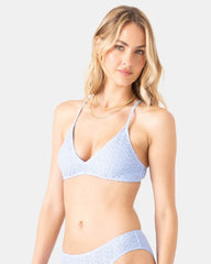 Crochet Athletic Triangle Bikini Top