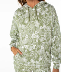 Surfing By Moonlight Printed Hoodie