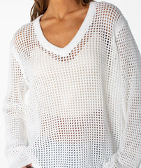 Summer Nights V Neck Tunic