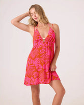Sun Chasers Plunge Dress Cover Up