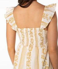 Tropical Tulip Mini Dress