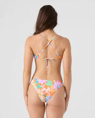 Lei It On Me Athletic Triangle Bikini Top