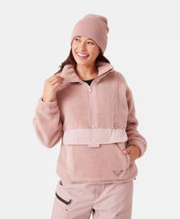 Rita Half Zip Sherpa Anorak
