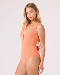Haleiwa Plunge One Piece Swimsuit