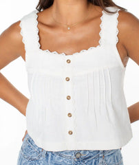Hazy Hyacinth Top