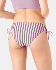 Stripe Out Lace Hipster Full Bikini Bottom