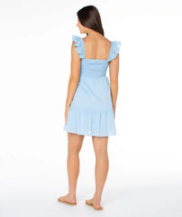 Tropical Tulip Mini Dress