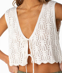 Beach Bound Crochet Vest