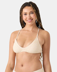 Crochet Athletic Triangle Bikini Top
