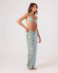 Sea Bloom Front Tie Pant