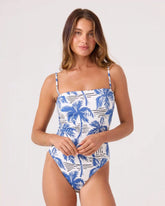 Breezy Does It Bandeau One Piece Moderate Swimsuit