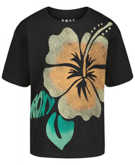 Girls' Hibiscus Oversized Tee
