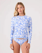 Golden Glow Printed Rashguard
