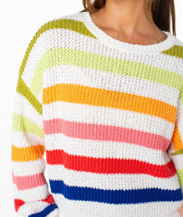 Sunset Stripe Top