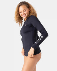 New Essentials Long Sleeve Zip Rashguard
