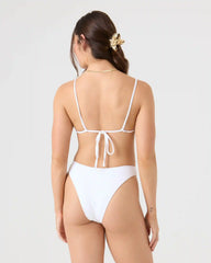Haleiwa Built Up Triangle Bikini Top