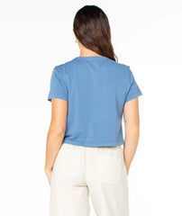 Comes In Waves Cropped Boxy Tee
