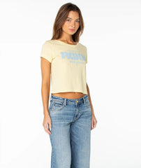Wave Riders Club Cropped Baby Tee