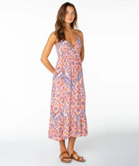 Warm Rays Midi Dress