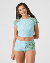 Sea Bloom Crop Rashguard