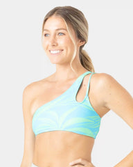 Bali Breaks Asymmetrical Bralette Bikini Top