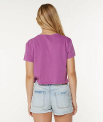 Comes In Waves Cropped Boxy Tee
