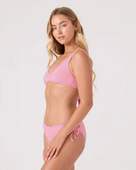 Good Vibes Hipster Lace Full Bikini Bottom