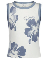 Girls' Hibiscus Stamp Tank