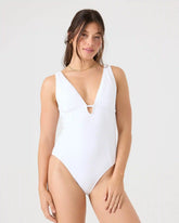 Haleiwa Plunge One Piece Swimsuit
