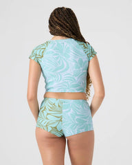 Sea Bloom Crop Rashguard