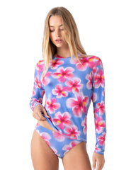 Hibiscus Daze Sea Skippin Rashguard