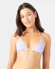 Sunshine State of Mind Reversible Mini Tiki Triangle Bikini Top