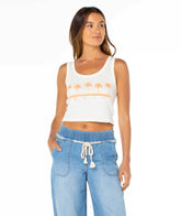 Five Palm Stripe Tee