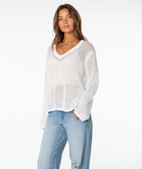 Summer Nights V Neck Tunic